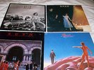4 RUSH Vinyl Records, Exit...Stage Left / Moving Pictures