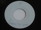 JEAN JACQUES GOLDMAN/PUISQUE TU PARS/RARE TEST PRESSING/PROMO/7