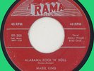 MABEL KING Alabama Rock 'n' Roll 45rpm Rama 1956 R&B rocker