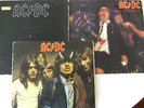 3 LPs Original AC / DC - BACK IN BLACK / IF YOU WANT BLOOD / HIGHWAY TO HELL.