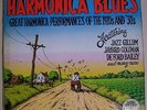 Harmonica Blues LP Yazoo Jazz Gillum Big Bill Broonzy R Crumb Cover Red Label