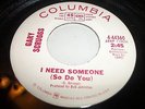 GARY SCRUGGS 45 PROMO I NEED SOMEONE SO DO YOU  PSYCH ROCK NM 60s COLUMBIA 44360