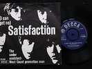ROLLING STONES (I Can't Get No) Satisfaction DANISH 45 + PS Nr MINT Superb 7