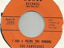 THE FABULEERS *I Had A Feeling This Morning* 1959 Kenco Vinyl 45rpm