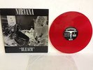 NIRVANA Bleach Clear RED vinyl 12