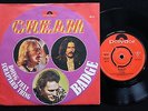 CREAM Badge RARE 1969 Psych 45 + PS Polydor Norway 7