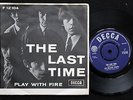 ROLLING STONES The Last Time Danish Denmark 1964 45 + PS MINT- 7