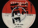 (Very Rare UK *STUDIO 1*) LIVE AND LEARN  Ken Boothe / CRY BABY CRY  Heptones ?