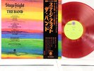 THE BAND stage fright JAPAN orig LP RED VINYL rare   [FREE P+P]