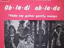 the beatles- ob-la-di ob-la-da / while my guitar- rare israeli 7