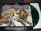 Bolt Thrower - Mercenary   Lp    in Green / Black Splattered Vinyl