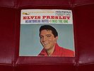 ELVIS PRESLEY GOLD STANDARD PROMO 45 W/PS HEARTBREAK HOTEL AND I WAS THE ONE