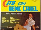Cita Con Rene Cabel Con La Orquesta Riverside RARE LP Sexy Leggy Cheesecake Babe