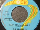 The Adorables 45 PEACOCK PROMO Baby Come And Get It NORTHERN SOUL LISTEN