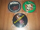 BLACK SABBATH, JUDAS PRIEST & SPINAL TAP  45RPM  PICTURE DISCS  EXCELLENT