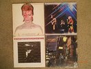 DAVID BOWIE 4 RECORDS, ALADIN SANE, ZIGGY, MOTT,STATIONTOSTATION.
