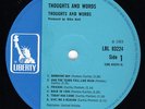 THOUGHTS AND WORDS - RARE Orig One-Off UK 1969 MONO EX Psych-Pop LP.