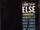 CANNONBALL ADDERLEY Somethin' Else BLUE NOTE LP Original Mono 1595 SUPERB