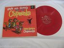Let's All Sing With The Chipmunks Record LP Liberty Children's NM Red Vinyl
