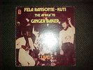 GINGER BAKER FELA RANSOME- KUTI LIVE LP ALBUM VINYL THE AFRICA 70 CREAM