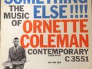 Ornette Coleman 'Something Else' LP Contemporary C3551 mono Promo 1958
