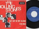 ROLLING STONES * Get Off Of My Cloud * diff B-side * 1965 Belgian Red PS