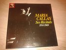 MARIA CALLAS Ses Récitals 1954-1969 - Coffret 11 LP + mensuel + photo + dépliant
