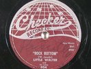 Blues 78 LITTLE WALTER Rock Bottom / Key To The Highway on Checker