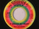 RAY RAYMOND: It Breaks My Heart / She's Alright 45 Soul