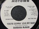 Barbara McNair 45 MOTOWN PROMO You're Gonna Love My Baby NORTHERN SOUL LISTEN