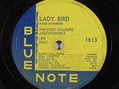 Jazz 78 DIZZY GILLESPIE Lady Bird / Sweet Lorraine on Blue Note