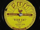 R&B 78 RUFUS HOUND DOG THOMAS Bear Cat / Walking In The Rain on Sun