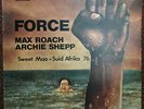 Max Roach Archie Shepp Force ITALY double LP RARE