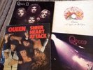 4 QUEEN LPs A NIGHT AT THE OPERA Sheer Heart Attack Queen 2 Queen Used