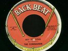 THE COMMANDS HEY IT'S LOVE NO TIME FOR YOU RARE NORTHERN SOUL 45