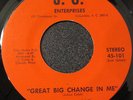 Julius Cobb 45 J.C. ENTERPRISES Great Big Change DEEP SOUL FUNK BREAKS LISTEN