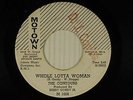 The Contours (dj) 45 Whole Lotta Woman (raw 1st version) / Come On   Motown VG+