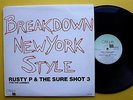 Rusty P The Toe Jammer & The Sure Shot 3 RARE Original 12