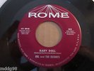 RARE DOOWOP  45  DEL AND THE ESCORTS   ROME