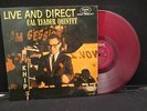 Cal Tjader Quintet - Live And Direct on Fantasy Records 3315 Red Vinyl