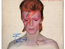 DAVID BOWIE - ALADDIN SANE - SIGNED BY ARTIST - VINYL LP - SLEEVE ONLY -ORIGINAL