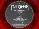 Manowar 'Hell On Wheels Live' LTD Ed. Triple LP Translucent Red Vinyls Rare OOP