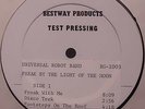 TEST PRESSING* Universal Robot Band - Freak In The Light Of The Moon LP *SCARCE*