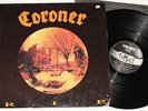 CORONER -R.I.P. LP 1987 , first press