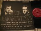 LP Noel Lee/Paul Makanowitzky Beethoven Piano/Violin Sonatas VANGUARD 1038