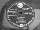 ELVIS PRESLEY KING CREOLE RARE 78 RPM RECORD