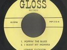 Ohio Hillbilly 45   Lonnie Glosson   Poppin The Blues   Gloss  hear