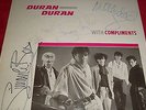 DURAN DURAN - complete 5 Orig Autograghs on Maxi Single Cover- with compliments