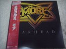 MORE-Warhead JAPAN 1st.Press Promo White Label w/OBI NWOBHM Motorhead Wildfire