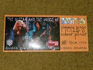 JIMMY PAGE & ROBERT PLANT /LED ZEPPELIN/ VERY RARE TICKET STUB ZAGREB 1998
